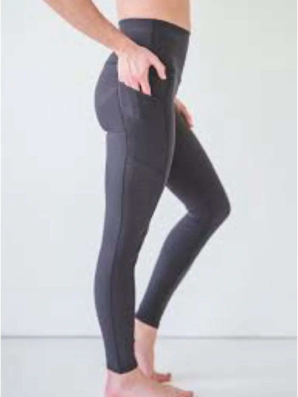 lululemon athletica Black High-Rise Side-Pocket Leggings 1054